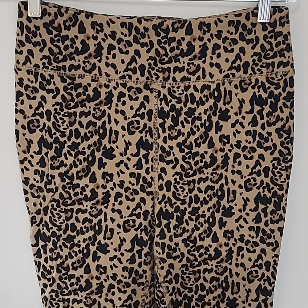 J Crew Weekend Leopard Leggings Size L
